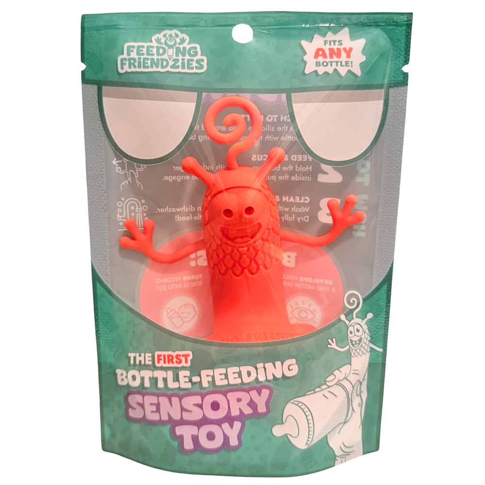 Feeding Friendzies Bottle-Feeding Sensory Toy – Coral Companion