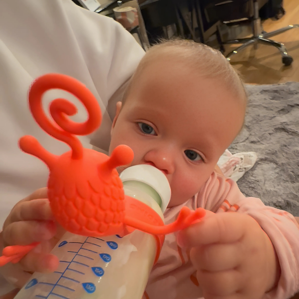 Feeding Friendzies 3-Pack Bottle-Feeding Sensory Toy Bundle