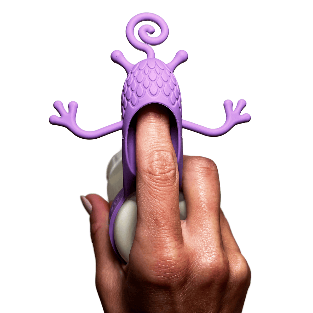 Feeding Friendzies Bottle-Feeding Sensory Toy – Purple Pal