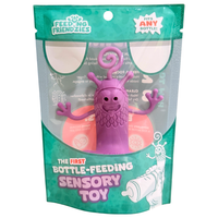 Feeding Friendzies Bottle-Feeding Sensory Toy – Purple Pal