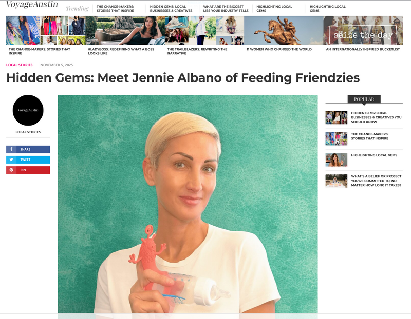 Featured photo for article about Feeding Friendzies from Voyage Austin