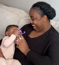 Feeding Friendzies Bottle-Feeding Sensory Toy – Purple Pal